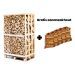 Hele pallet acacia haardhout + gratis 5 zakken aanmaakhout