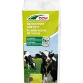 DCM Gedroogde Koemest 10kg Vooraanzicht DCM Gedroogde Koemest 10kg Vooraanzicht