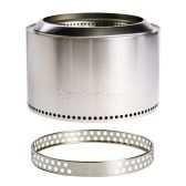 Solo Stove Yukon 2.0 + Standaard Vooraanzicht Solo Stove Yukon 2.0 + Standaard Vooraanzicht
