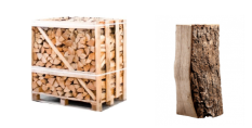 Essenhout haardhout blok